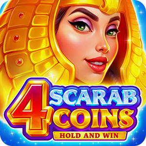 4 Scarab Coins: Hold and Win